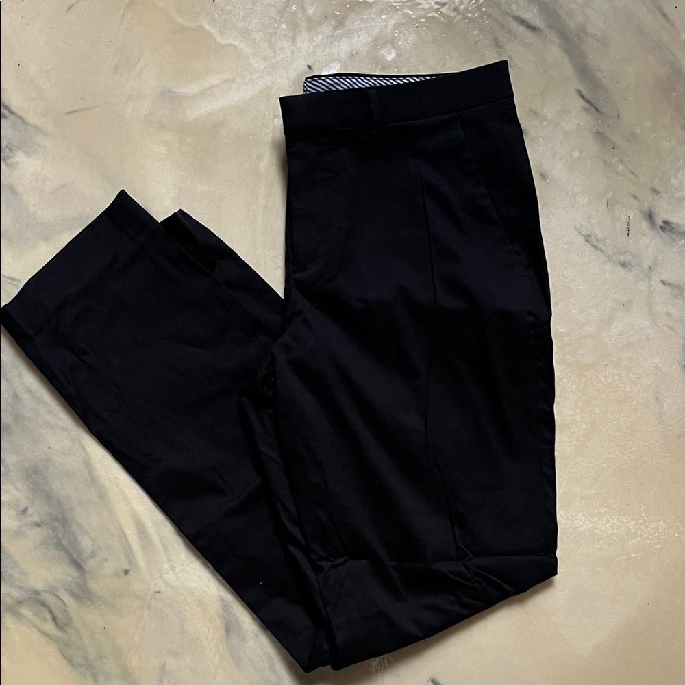 Express Men's Black Stretch Dress Pants - Classic Comfort